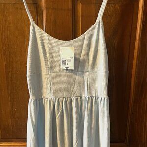 Forever 21 Powder Blue, Spaghetti Sundress, Size Small. Adjustable straps (NWT)